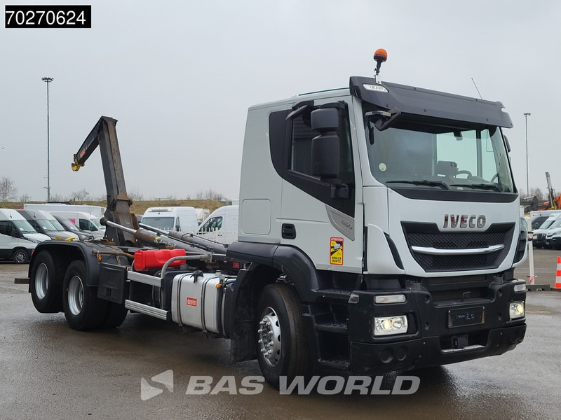Iveco Stralis 460 6X2 20tons Marrel hooklift Lift Axle ACC Euro 6 - Kamion sa hidrauličnom kukom: slika 3 Iveco Stralis 460 6X2 20tons Marrel hooklift Lift Axle ACC Euro 6 - Kamion sa hidrauličnom kukom: slika 3