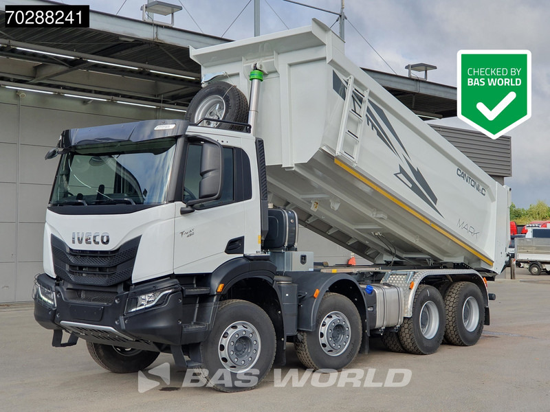 Iveco T-Way 450 8X4 NEW! 20m3 Cantoni tipper Steelsuspension Big-Axle Automatic Euro 6 - Istovarivač: slika 1 Iveco T-Way 450 8X4 NEW! 20m3 Cantoni tipper Steelsuspension Big-Axle Automatic Euro 6 - Istovarivač: slika 1