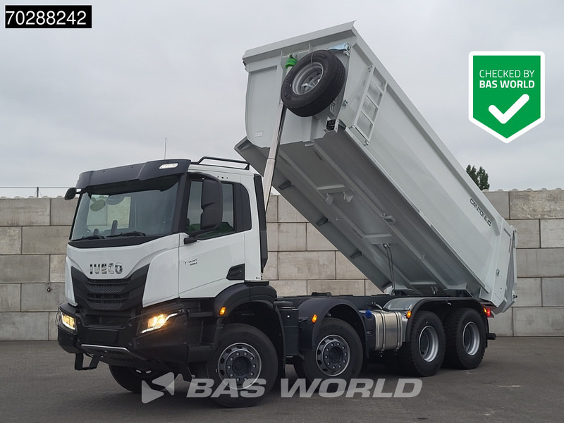 Iveco T-Way 450 8X4 New! 20m3 Cantoni & C. Tipper Steelsuspension Big-Axle Automatic Euro 6 - Istovarivač: slika 1 Iveco T-Way 450 8X4 New! 20m3 Cantoni & C. Tipper Steelsuspension Big-Axle Automatic Euro 6 - Istovarivač: slika 1