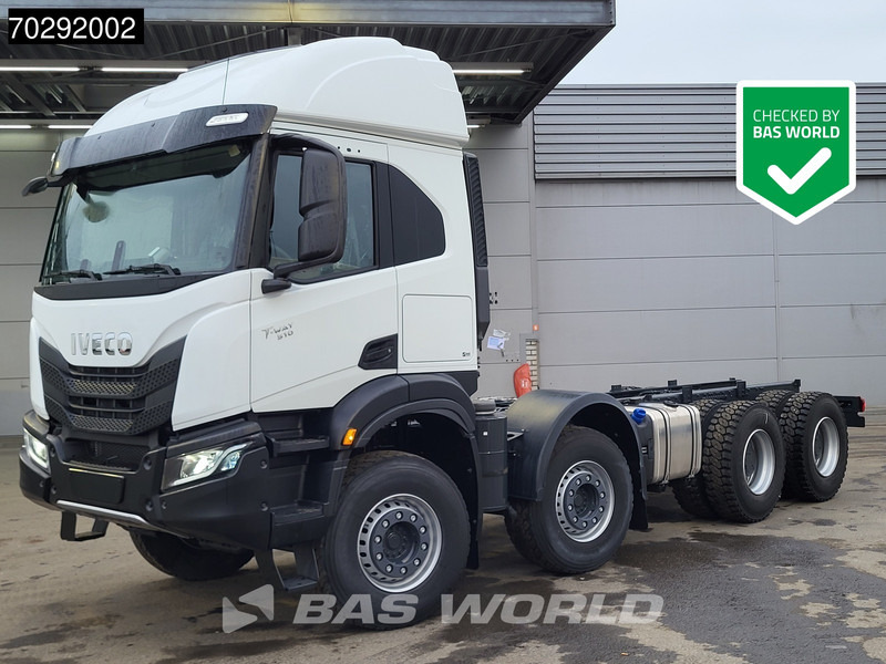 Iveco T-Way 510 8X4 NEW chassis! Retarder Big-Axle Steelsuspension LED Automatic Euro 6 - Kamion sa golom šasijom i zatvorenom kabinom: slika 1 Iveco T-Way 510 8X4 NEW chassis! Retarder Big-Axle Steelsuspension LED Automatic Euro 6 - Kamion sa golom šasijom i zatvorenom kabinom: slika 1