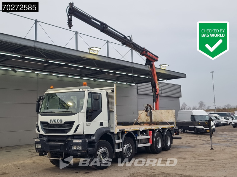 Iveco Trakker 360 8X4 Palfinger PK20001 Kran Retarder Big-Axle Steelsuspension Euro 6 - Kamion sa tovarnim sandukom, Kamion sa dizalicom: slika 1 Iveco Trakker 360 8X4 Palfinger PK20001 Kran Retarder Big-Axle Steelsuspension Euro 6 - Kamion sa tovarnim sandukom, Kamion sa dizalicom: slika 1