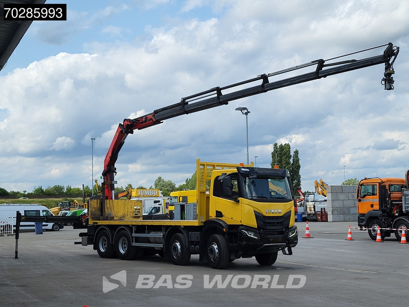 Iveco X-Way 480 8X4 Palfinger PK22002 EH Kran Crane Rotator Retarder Euro 6 - Kamion sa tovarnim sandukom, Kamion sa dizalicom: slika 3 Iveco X-Way 480 8X4 Palfinger PK22002 EH Kran Crane Rotator Retarder Euro 6 - Kamion sa tovarnim sandukom, Kamion sa dizalicom: slika 3