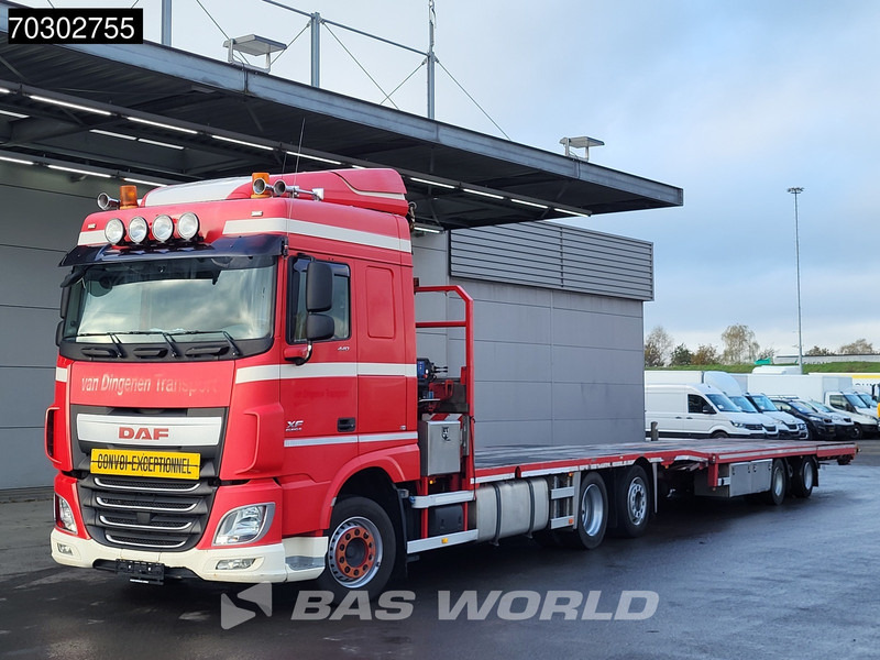 DAF XF 440 XF 6X2 NL-Truck Transporter APK HMF 900-K2 crane Winch Lift-Lenkachse Euro 6 - Kamion, Kamion sa dizalicom: slika 5 DAF XF 440 XF 6X2 NL-Truck Transporter APK HMF 900-K2 crane Winch Lift-Lenkachse Euro 6 - Kamion, Kamion sa dizalicom: slika 5