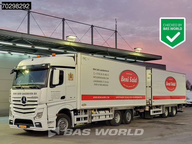 Mercedes-Benz Actros 2643 6X2 NL-Combi Frigoblock FB-FIL2 2tons Ladebordwand Retarder Automatic Xenon - Kamion: slika 1 Mercedes-Benz Actros 2643 6X2 NL-Combi Frigoblock FB-FIL2 2tons Ladebordwand Retarder Automatic Xenon - Kamion: slika 1