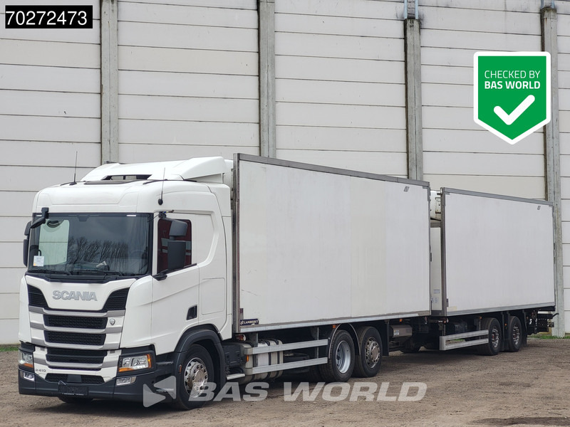 Kamion Scania R410 6X2 Refrigerated Combi Lamberet Carrier Retarder Euro 6: slika 1