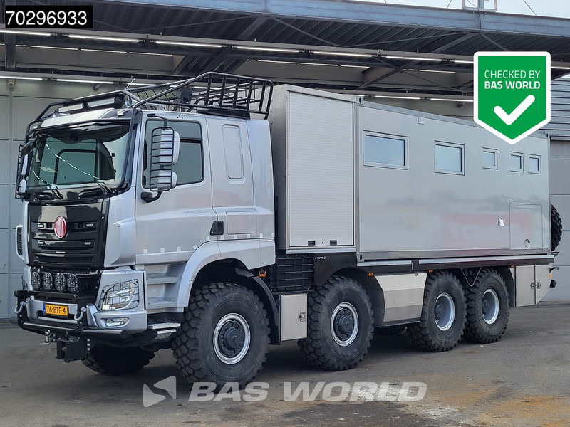 Tatra T158 8X8 NL-Truck 8x8 Off-Grid Camper Hydraulic Winch Generator Retarder Airco Euro 6 - Kamper: slika 1 Tatra T158 8X8 NL-Truck 8x8 Off-Grid Camper Hydraulic Winch Generator Retarder Airco Euro 6 - Kamper: slika 1