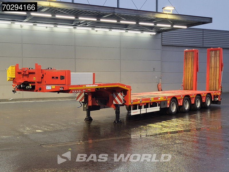 Kässbohrer LB4E 3 axles Extendable Ramps 1x Lift 3x Steering Axle - Niska poluprikolica za prevoz: slika 2 Kässbohrer LB4E 3 axles Extendable Ramps 1x Lift 3x Steering Axle - Niska poluprikolica za prevoz: slika 2
