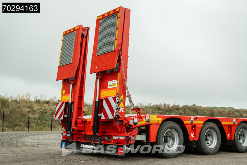 Novu Niska poluprikolica za prevoz Kässbohrer LB4E 4 axles Hydr. Ramps 620cm-Extendable Lift+ 2x Steering Axle: slika 19