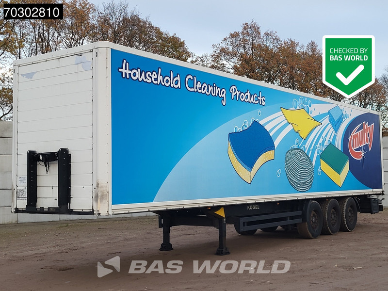 Kögel S 24 TUV 12/25 Lifting Axle - Poluprikolica sa zatvorenim sandukom: slika 1 Kögel S 24 TUV 12/25 Lifting Axle - Poluprikolica sa zatvorenim sandukom: slika 1