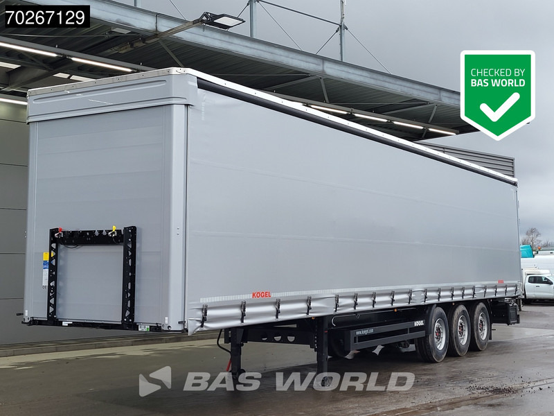 Kögel S24-1 3 axles OMEGA NEW SAF Liftachse Edscha - Poluprikolica sa ceradom: slika 1 Kögel S24-1 3 axles OMEGA NEW SAF Liftachse Edscha - Poluprikolica sa ceradom: slika 1