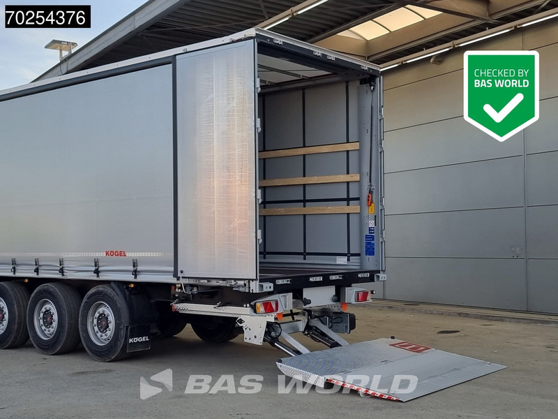 Kögel S24-1 3 axles Tailgate 2000kg NEW Liftachse Edscha LBW - Poluprikolica sa ceradom: slika 1 Kögel S24-1 3 axles Tailgate 2000kg NEW Liftachse Edscha LBW - Poluprikolica sa ceradom: slika 1