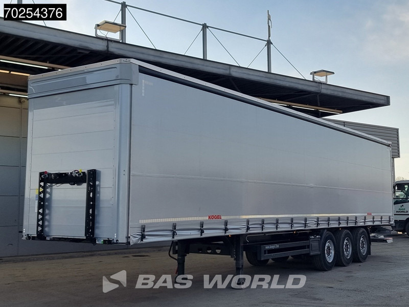 Kögel S24-1 3 axles Tailgate 2000kg NEW Liftachse Edscha LBW - Poluprikolica sa ceradom: slika 2 Kögel S24-1 3 axles Tailgate 2000kg NEW Liftachse Edscha LBW - Poluprikolica sa ceradom: slika 2