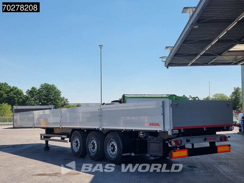 Kögel S24-1 OPEN Liftachse Bordwände - Plato poluprikolica: slika 2 Kögel S24-1 OPEN Liftachse Bordwände - Plato poluprikolica: slika 2