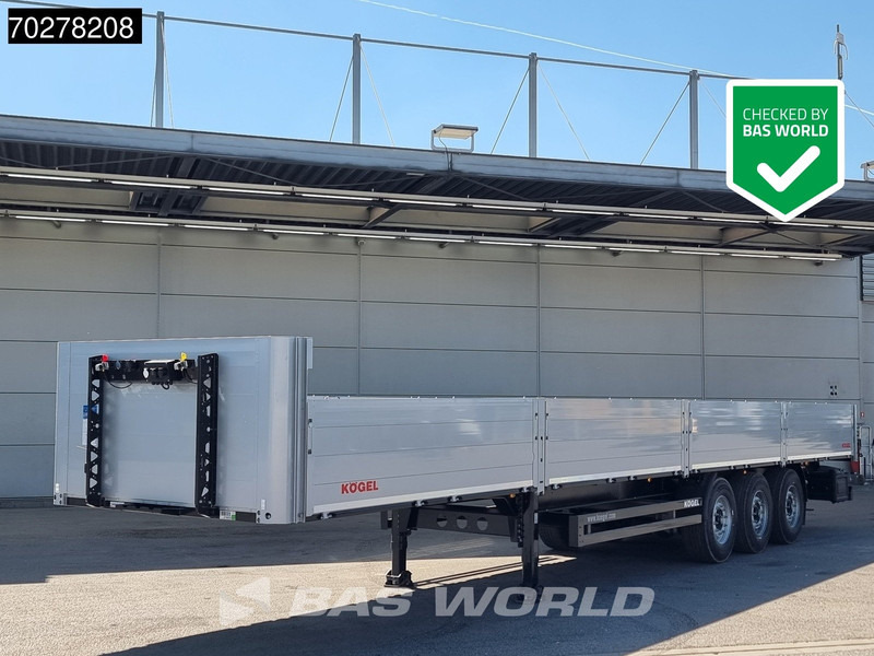 Kögel S24-1 OPEN Liftachse Bordwände - Plato poluprikolica: slika 1 Kögel S24-1 OPEN Liftachse Bordwände - Plato poluprikolica: slika 1