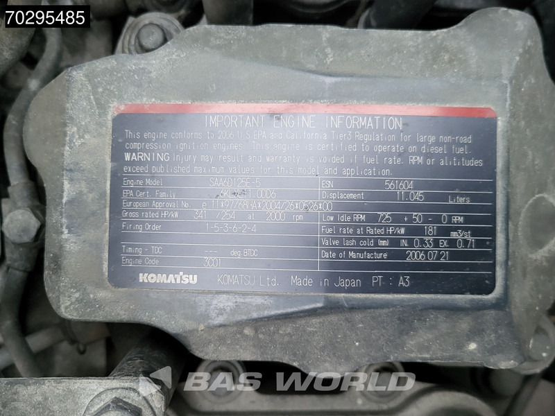 Zglobni kiper Komatsu HM300-2: slika 15