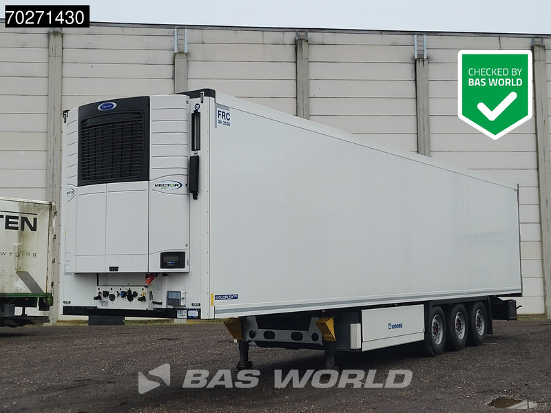 Krone Carrier Vector 1550 NEW Liftachse Palettenkasten - Poluprikolica hladnjače: slika 1 Krone Carrier Vector 1550 NEW Liftachse Palettenkasten - Poluprikolica hladnjače: slika 1