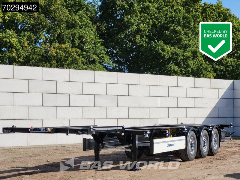 Krone SD NEW 20ft 30ft 40ft Liftachse - Poluprikolica za prevoz kontejnera/ Poluprikolica sa promenjivim sandukom: slika 1 Krone SD NEW 20ft 30ft 40ft Liftachse - Poluprikolica za prevoz kontejnera/ Poluprikolica sa promenjivim sandukom: slika 1