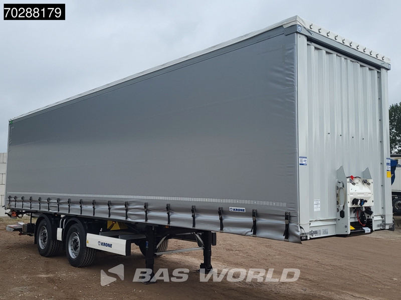 Krone SD NEW Tailgate City Lift + Steeringaxle - Poluprikolica sa ceradom: slika 3 Krone SD NEW Tailgate City Lift + Steeringaxle - Poluprikolica sa ceradom: slika 3