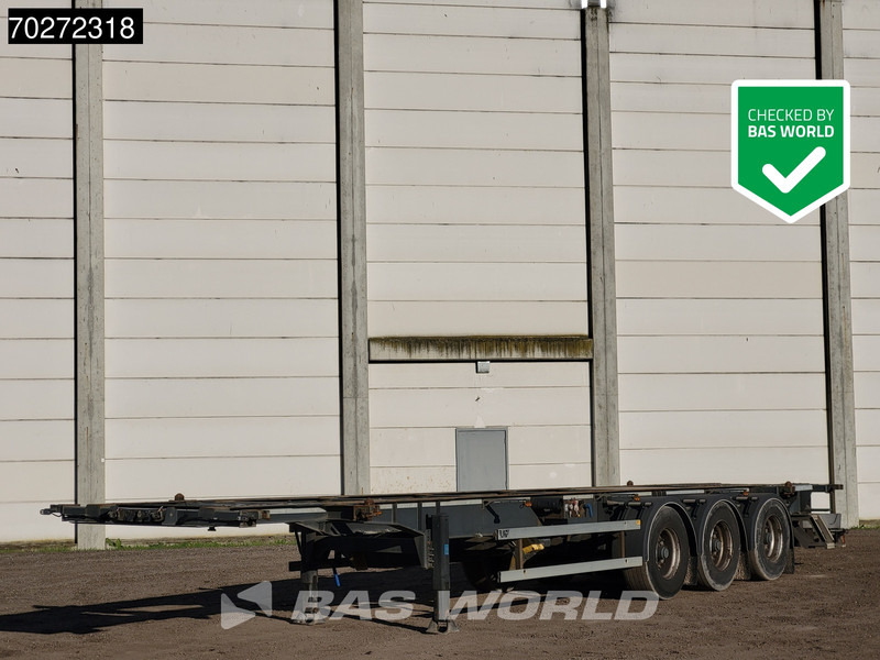LAG O-3-CC 3 axles 45ft - Poluprikolica za prevoz kontejnera/ Poluprikolica sa promenjivim sandukom: slika 1 LAG O-3-CC 3 axles 45ft - Poluprikolica za prevoz kontejnera/ Poluprikolica sa promenjivim sandukom: slika 1