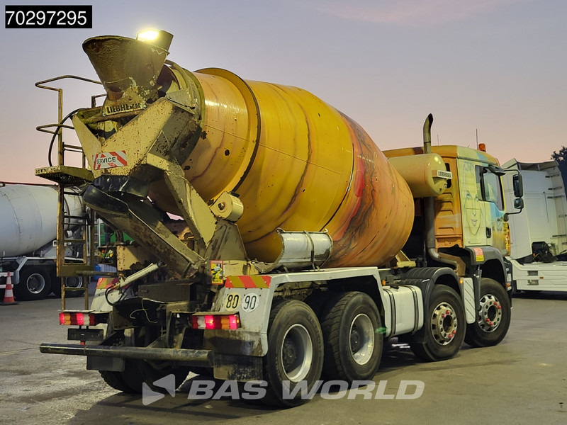 MAN 35.363 8X4 9m3 Liebherr Hydraulic Big-Axle Steelsuspension Euro 3 - Mikser za beton: slika 5 MAN 35.363 8X4 9m3 Liebherr Hydraulic Big-Axle Steelsuspension Euro 3 - Mikser za beton: slika 5