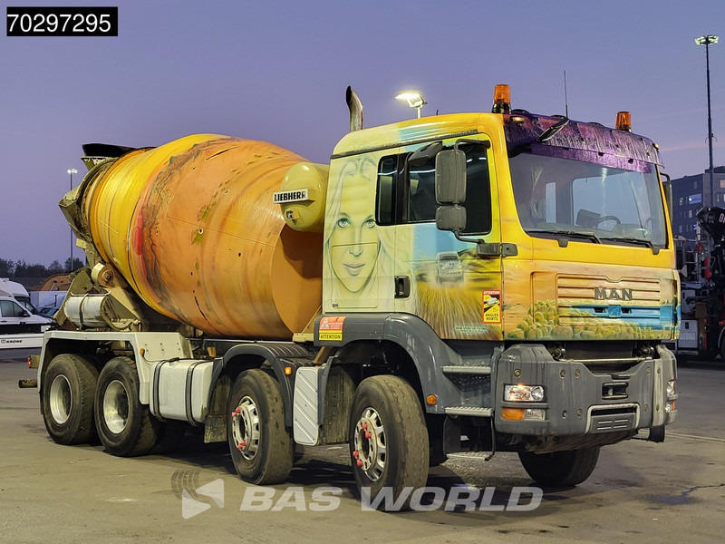 MAN 35.363 8X4 9m3 Liebherr mixer Big-Axle Steelsuspension Automatic Euro 3 - Mikser za beton: slika 3 MAN 35.363 8X4 9m3 Liebherr mixer Big-Axle Steelsuspension Automatic Euro 3 - Mikser za beton: slika 3