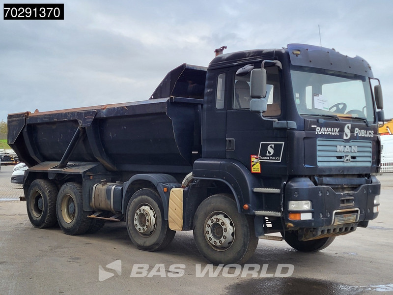 MAN TGA 35.480 8X4 BROKEN ENGINE! 16m3 tipper Steel suspension Manual Retarder Euro 2 - Istovarivač: slika 5 MAN TGA 35.480 8X4 BROKEN ENGINE! 16m3 tipper Steel suspension Manual Retarder Euro 2 - Istovarivač: slika 5
