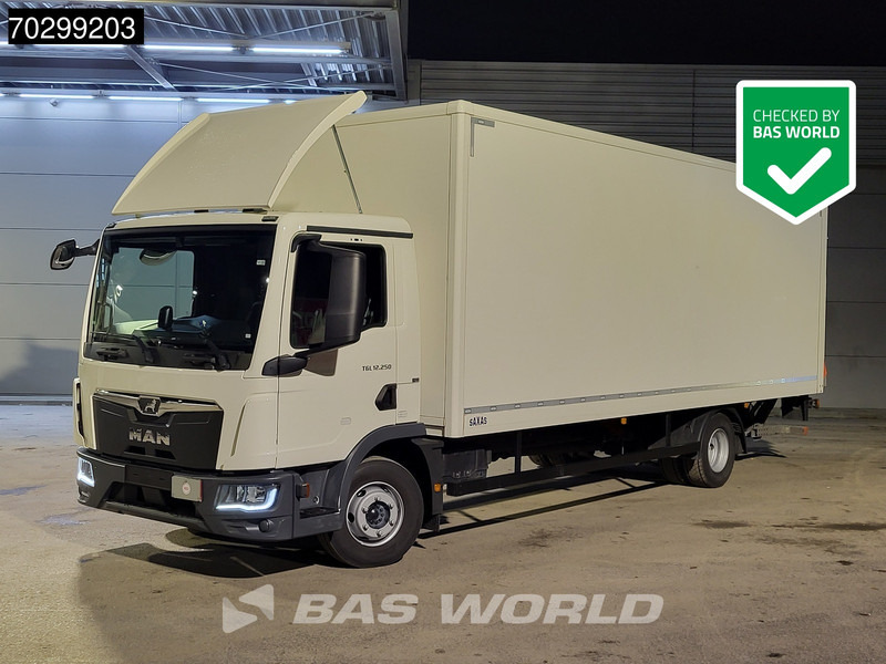 MAN TGL 12.250 4X2 12tonner 1500kg Ladebordwand Automatic Euro 6 - Kamion sa zatvorenim sandukom: slika 1 MAN TGL 12.250 4X2 12tonner 1500kg Ladebordwand Automatic Euro 6 - Kamion sa zatvorenim sandukom: slika 1