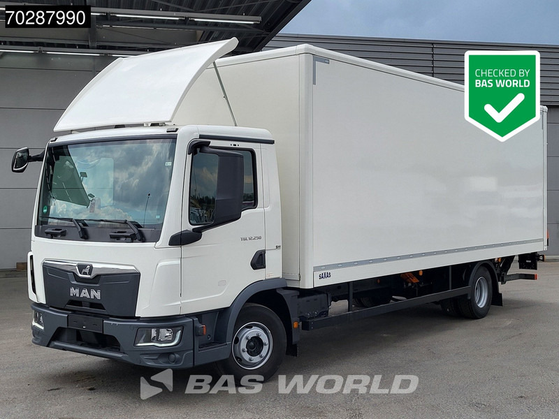 MAN TGL 12.250 4X2 12tonner 1500kg Ladebordwand Automatic Euro 6 - Kamion sa zatvorenim sandukom: slika 1 MAN TGL 12.250 4X2 12tonner 1500kg Ladebordwand Automatic Euro 6 - Kamion sa zatvorenim sandukom: slika 1