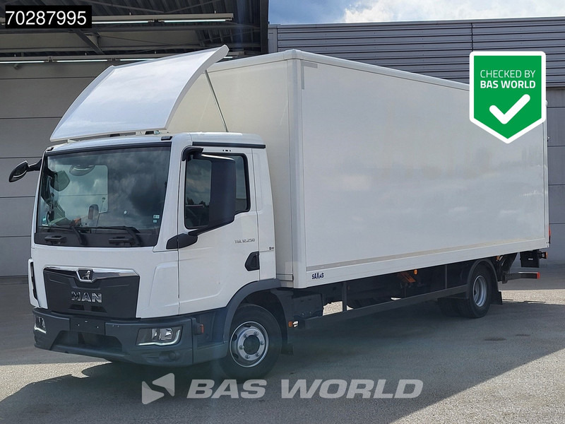 MAN TGL 12.250 4X2 12tonner LOW Mileage 1500kg Ladebordwand Automatic Euro 6 - Kamion sa zatvorenim sandukom: slika 1 MAN TGL 12.250 4X2 12tonner LOW Mileage 1500kg Ladebordwand Automatic Euro 6 - Kamion sa zatvorenim sandukom: slika 1