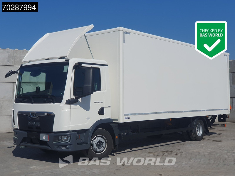 MAN TGL 12.250 4X2 1500kg Ladebordwand Automatic Euro 6 - Kamion sa zatvorenim sandukom: slika 1 MAN TGL 12.250 4X2 1500kg Ladebordwand Automatic Euro 6 - Kamion sa zatvorenim sandukom: slika 1