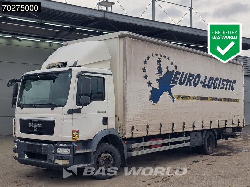 MAN TGM 15.250 4X2 15tonner Automatic Retarder Ladebordwand Euro 5 - Kamion sa ceradom: slika 1 MAN TGM 15.250 4X2 15tonner Automatic Retarder Ladebordwand Euro 5 - Kamion sa ceradom: slika 1