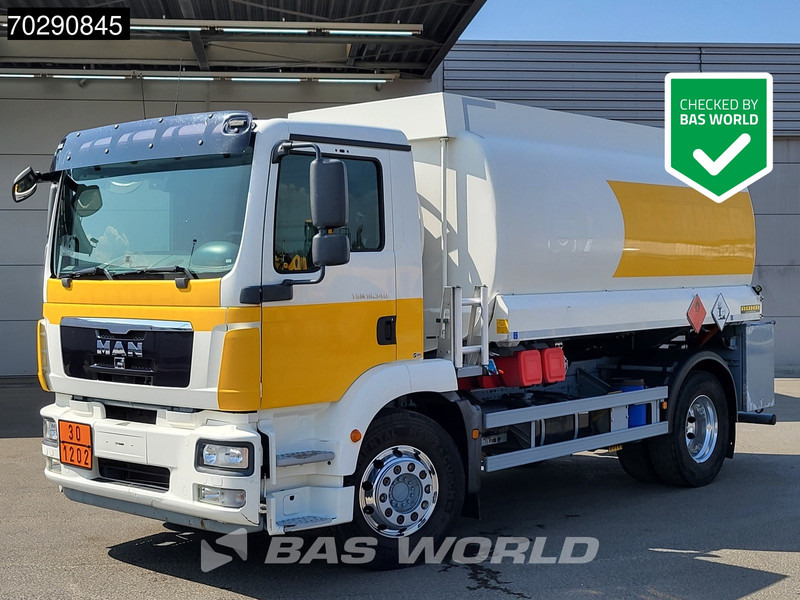 MAN TGM 18.340 4X2 Rohr Fuel tanker 15100 liter Automatic Euro 6 - Kamion cisterna: slika 1 MAN TGM 18.340 4X2 Rohr Fuel tanker 15100 liter Automatic Euro 6 - Kamion cisterna: slika 1