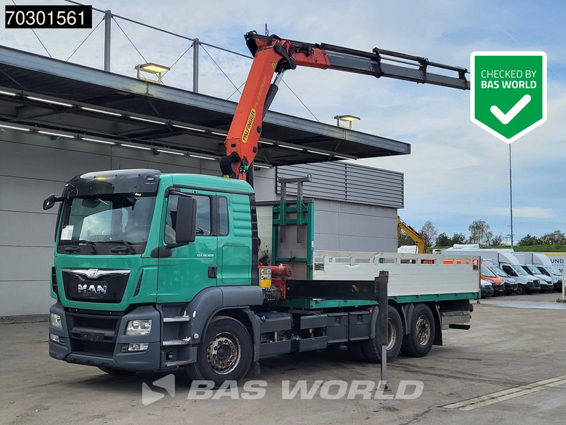 MAN TGS 26.400 6X2 Palfinger PK23001 EH Crane Kran Remote Retarder Euro 6 - Kamion sa tovarnim sandukom, Kamion sa dizalicom: slika 1 MAN TGS 26.400 6X2 Palfinger PK23001 EH Crane Kran Remote Retarder Euro 6 - Kamion sa tovarnim sandukom, Kamion sa dizalicom: slika 1