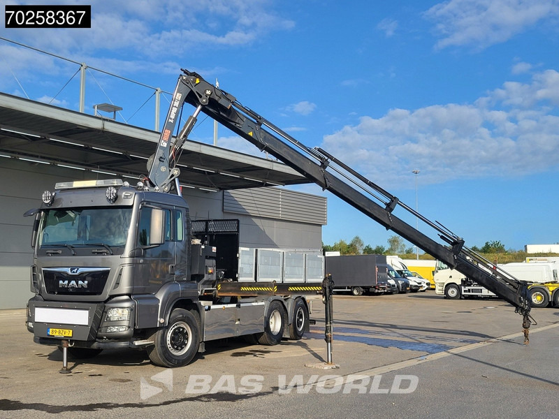 MAN TGS 26.500 6X2 Prepared NL-Truck NEW APK HIAB X-HIPRO 302 E-6 Crane Kran Fifth wheel - Istovarivač, Kamion sa dizalicom: slika 5 MAN TGS 26.500 6X2 Prepared NL-Truck NEW APK HIAB X-HIPRO 302 E-6 Crane Kran Fifth wheel - Istovarivač, Kamion sa dizalicom: slika 5