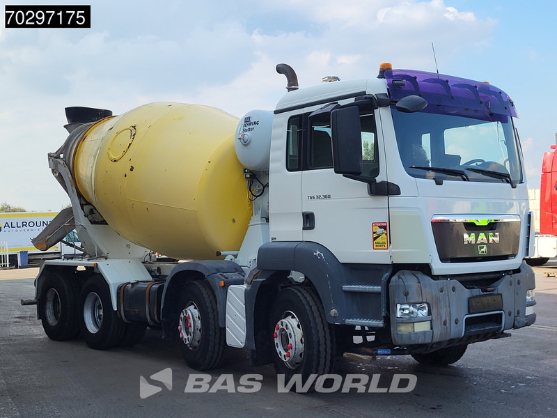 MAN TGS 32.360 8X4 9m3 Schwing Stetter Mixer Manual Steelsuspension Euro 4 - Mikser za beton: slika 3 MAN TGS 32.360 8X4 9m3 Schwing Stetter Mixer Manual Steelsuspension Euro 4 - Mikser za beton: slika 3