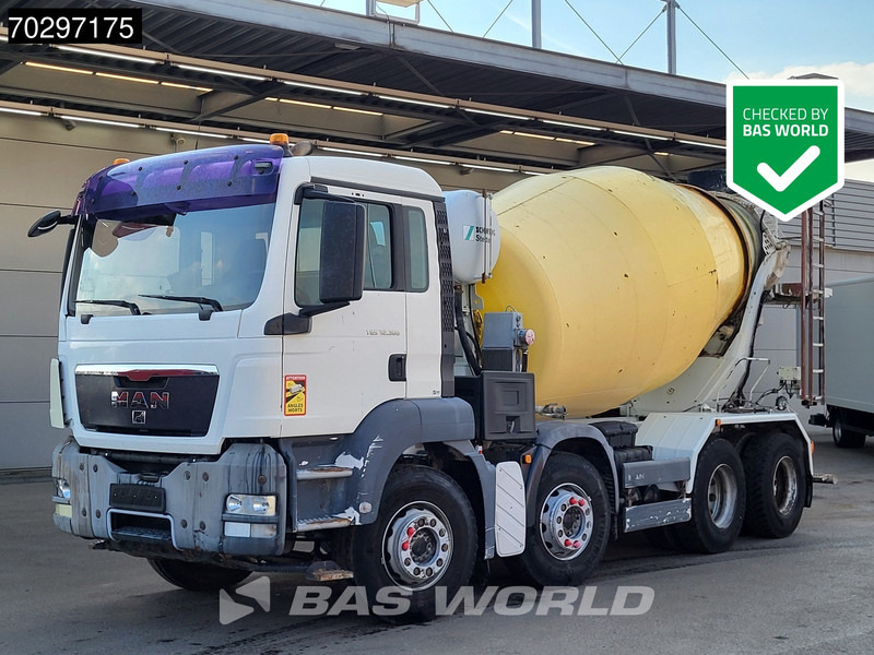 MAN TGS 32.360 8X4 9m3 Schwing Stetter Mixer Manual Steelsuspension Euro 4 - Mikser za beton: slika 1 MAN TGS 32.360 8X4 9m3 Schwing Stetter Mixer Manual Steelsuspension Euro 4 - Mikser za beton: slika 1