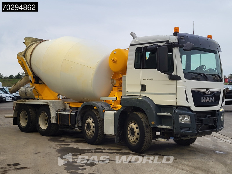 MAN TGS 32.420 8X4 9m3 Stetter Mixer Steel Suspension Automatic Euro 6 - Mikser za beton: slika 3 MAN TGS 32.420 8X4 9m3 Stetter Mixer Steel Suspension Automatic Euro 6 - Mikser za beton: slika 3