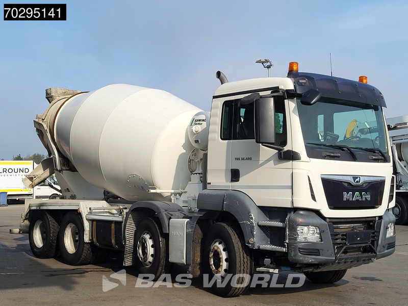 MAN TGS 32.420 8X4 9m3 Stetter Mixer SteelSuspension Automatic Euro 6 - Mikser za beton: slika 3 MAN TGS 32.420 8X4 9m3 Stetter Mixer SteelSuspension Automatic Euro 6 - Mikser za beton: slika 3