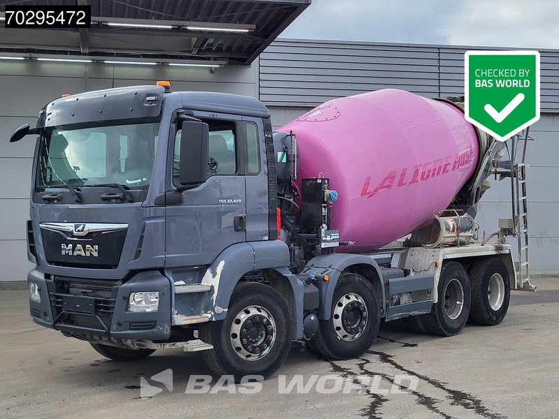 MAN TGS 32.430 8X4 9m3 Stetter Steelsuspension Euro 6 - Mikser za beton: slika 1 MAN TGS 32.430 8X4 9m3 Stetter Steelsuspension Euro 6 - Mikser za beton: slika 1