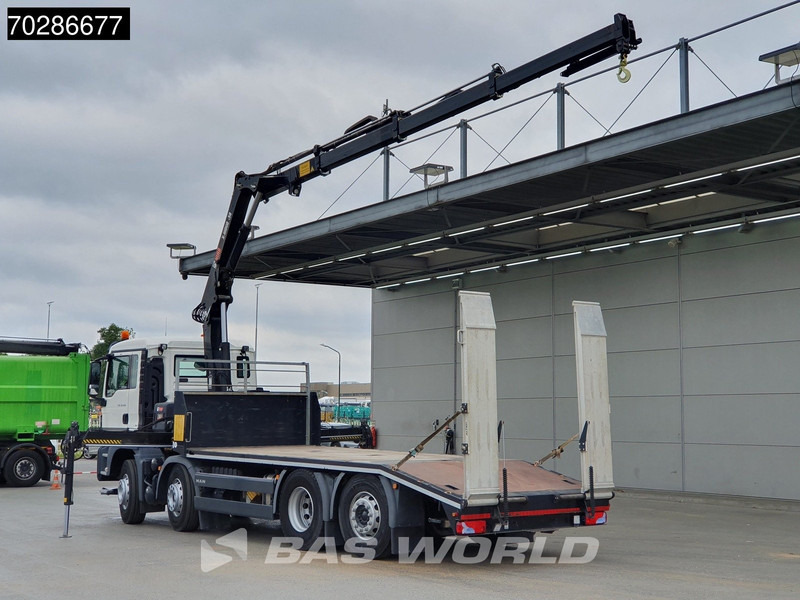 MAN TGS 35.360 8X2 HIAB X-Hiduo 158 BS-3 Crane Lift+lenkasche Machine transporter Euro 6 - Kamion za prevoz automobila, Kamion sa dizalicom: slika 2 MAN TGS 35.360 8X2 HIAB X-Hiduo 158 BS-3 Crane Lift+lenkasche Machine transporter Euro 6 - Kamion za prevoz automobila, Kamion sa dizalicom: slika 2