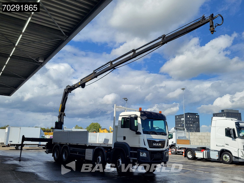 MAN TGS 35.400 8X4 Palfinger PK23002 SH Kran Crane Big-Axle Euro 6 - Kamion sa tovarnim sandukom, Kamion sa dizalicom: slika 3 MAN TGS 35.400 8X4 Palfinger PK23002 SH Kran Crane Big-Axle Euro 6 - Kamion sa tovarnim sandukom, Kamion sa dizalicom: slika 3