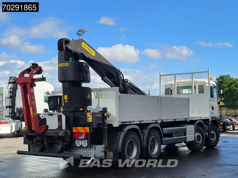 Kamion sa tovarnim sandukom, Kamion sa dizalicom MAN TGS 35.400 8X4 Palfinger PK23002 SH Kran Crane Big-Axle Euro 6: slika 15