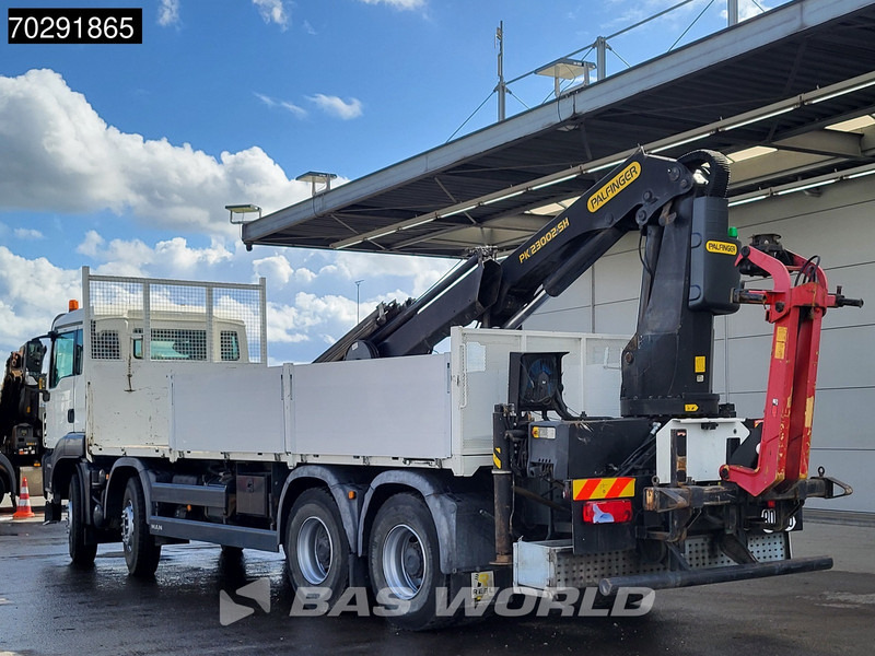 Kamion sa tovarnim sandukom, Kamion sa dizalicom MAN TGS 35.400 8X4 Palfinger PK23002 SH Kran Crane Big-Axle Euro 6: slika 13