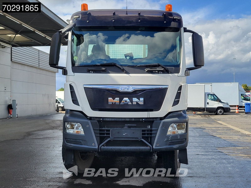 Kamion sa tovarnim sandukom, Kamion sa dizalicom MAN TGS 35.400 8X4 Palfinger PK23002 SH Kran Crane Big-Axle Euro 6: slika 19