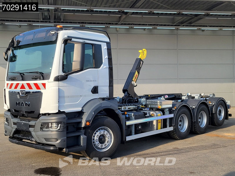 MAN TGS 35.470 8X4 NEW! HYVA 26-62 SKZ hooklift Lift+steering Axle Automatic Euro 6 - Kamion sa hidrauličnom kukom: slika 3 MAN TGS 35.470 8X4 NEW! HYVA 26-62 SKZ hooklift Lift+steering Axle Automatic Euro 6 - Kamion sa hidrauličnom kukom: slika 3
