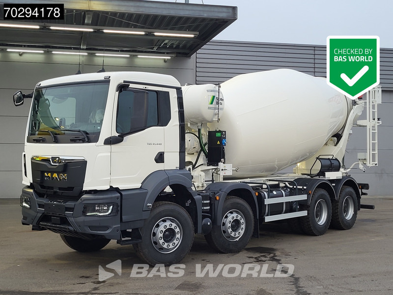 MAN TGS 41.440 8X4 NEW! 12m3 Stetter concrete mixer Big-Axle Steelsuspension Euro 6 - Mikser za beton: slika 1 MAN TGS 41.440 8X4 NEW! 12m3 Stetter concrete mixer Big-Axle Steelsuspension Euro 6 - Mikser za beton: slika 1