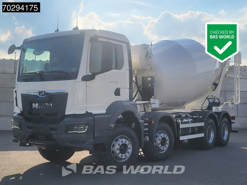 MAN TGS 41.440 8X4 New! 12m3 Stetter Mixer Big-Axle Steelsuspension Euro 6 - Mikser za beton: slika 1 MAN TGS 41.440 8X4 New! 12m3 Stetter Mixer Big-Axle Steelsuspension Euro 6 - Mikser za beton: slika 1