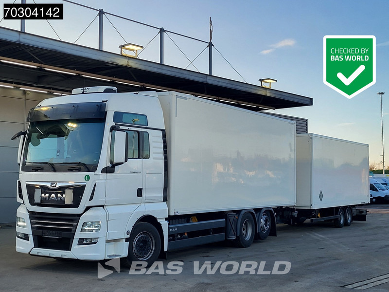 MAN TGX 26.470 6X2 Combi 2000kg Ladebordwand Lift-Axle Automatic Euro 6 - Kamion sa zatvorenim sandukom: slika 1 MAN TGX 26.470 6X2 Combi 2000kg Ladebordwand Lift-Axle Automatic Euro 6 - Kamion sa zatvorenim sandukom: slika 1