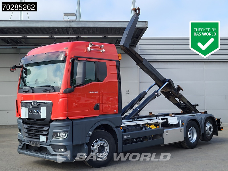 MAN TGX 26.470 TGX 6X2 VDL S-21-6200 ADR Retarder Lift+Lenkachse ACC Euro 6 - Kamion sa hidrauličnom kukom: slika 1 MAN TGX 26.470 TGX 6X2 VDL S-21-6200 ADR Retarder Lift+Lenkachse ACC Euro 6 - Kamion sa hidrauličnom kukom: slika 1