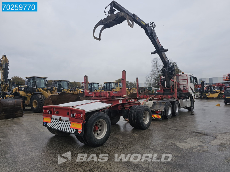 Šticar, Kamion sa dizalicom MAN TGX 26.580 6X4 Jonsered 2490 HolzKran Retarder Hiab Crane Big-Axle XL: slika 6